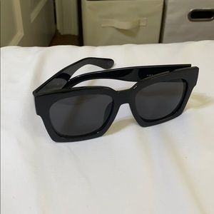 Quay square framed sunglasses